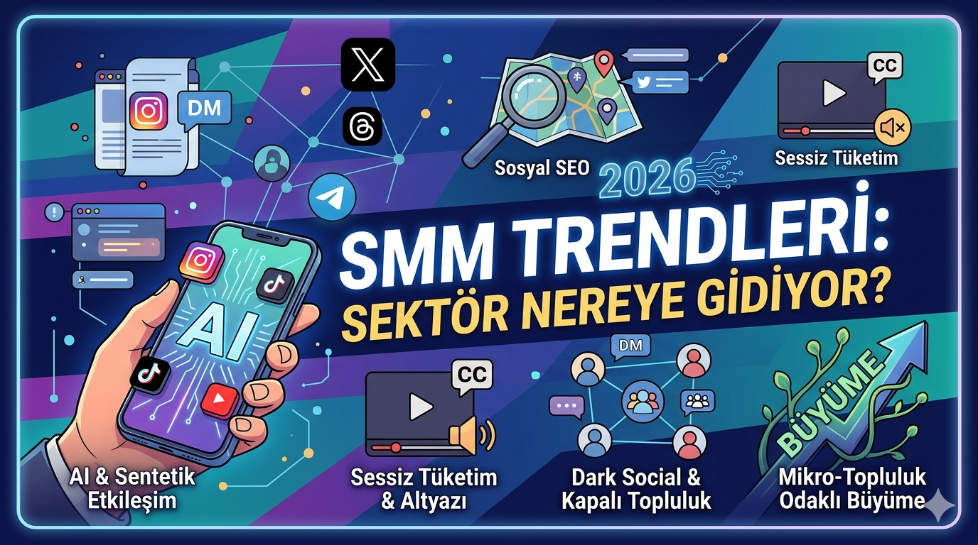 2026 SMM Panel Dünyasında Yükselen Trendler: Sektör Nereye Gidiyor?